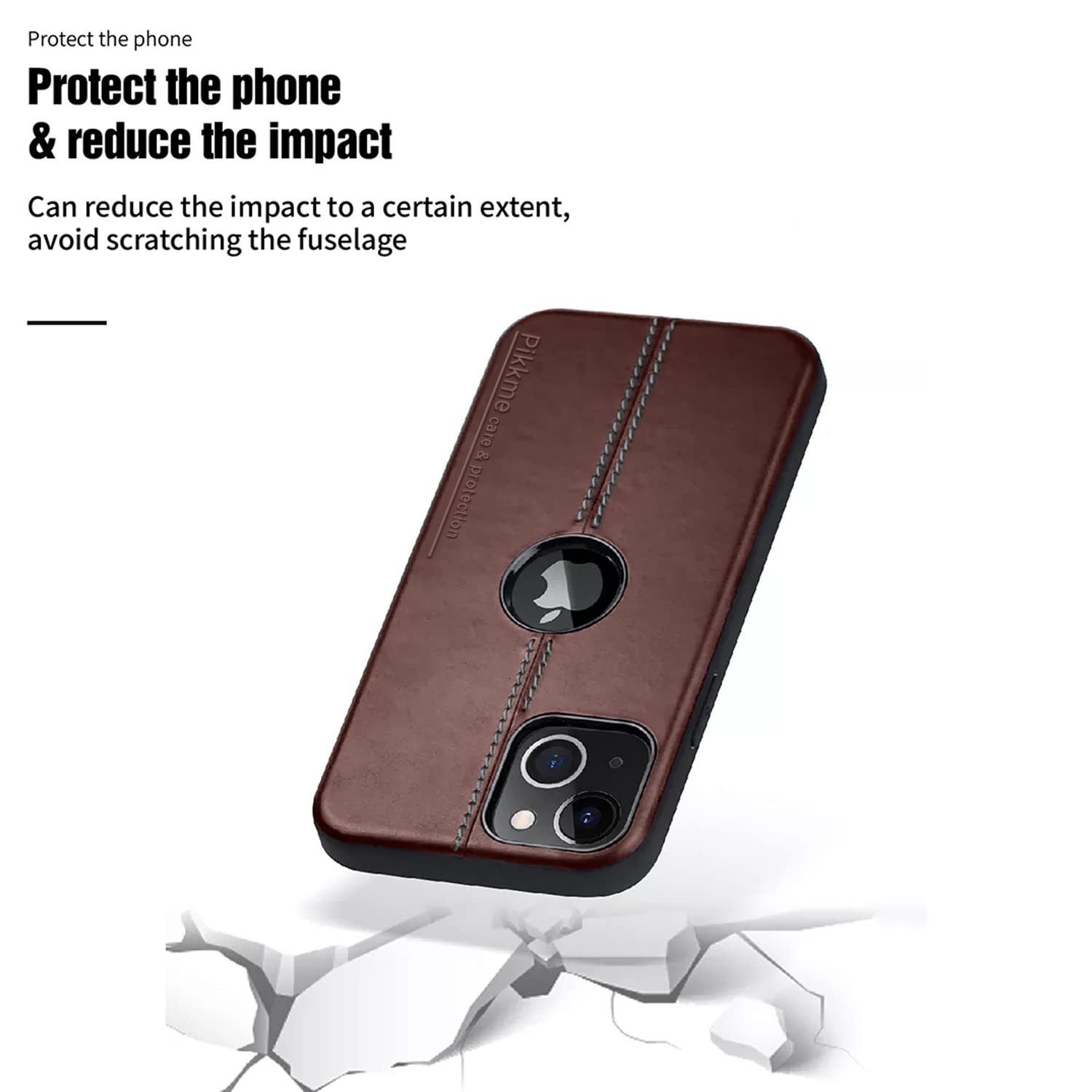 Pikkme iPhone 13 brown mobile cover – photo 4