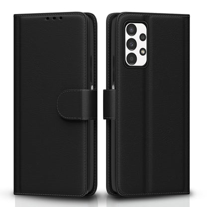 Black wallet flip cover for Samsung A13 4G – Pikkme