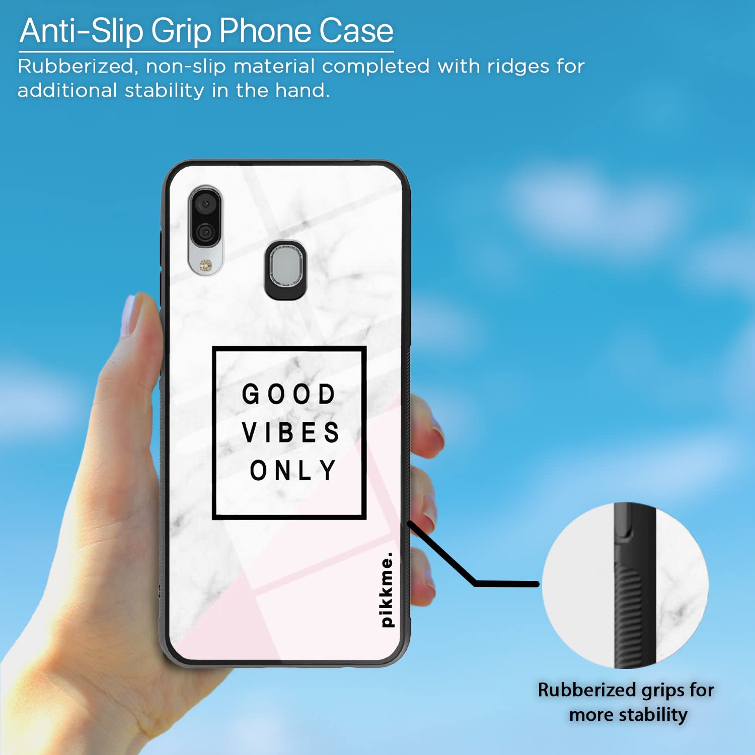 Samsung A20/A30/M10s Hybrid phone cover by Pikkme – photo 5