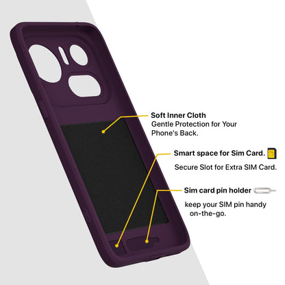 Nothing Phone 4a Pro 5G mobile back cover in purple by Pikkme – photo 6