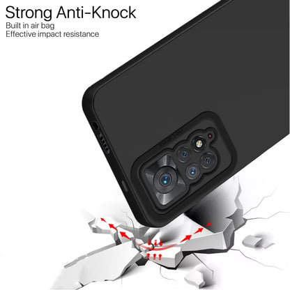 Redmi Note 11/Note 11s Liquid Silicone phone cover in black by Pikkme – photo 4