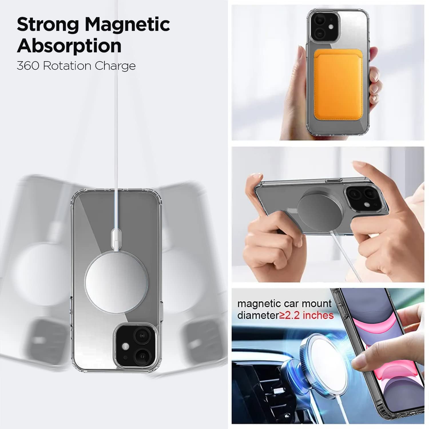 Transparent Carbon mobile cover for iPhone 11 – Pikkme – photo 3