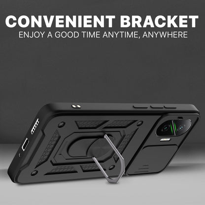 Black D10 Camera Shield mobile back cover for Poco F7 5G – Pikkme – photo 3