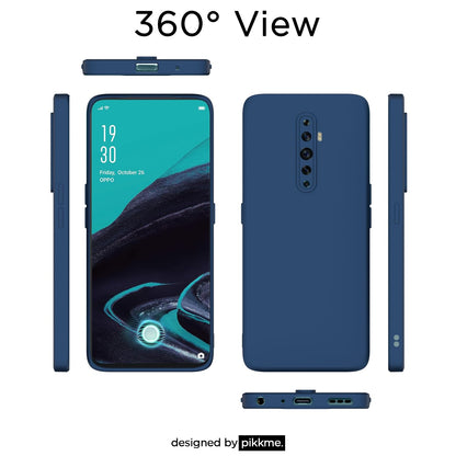 Blue Matte back cover for Reno 2F/2Z – Pikkme – photo 4