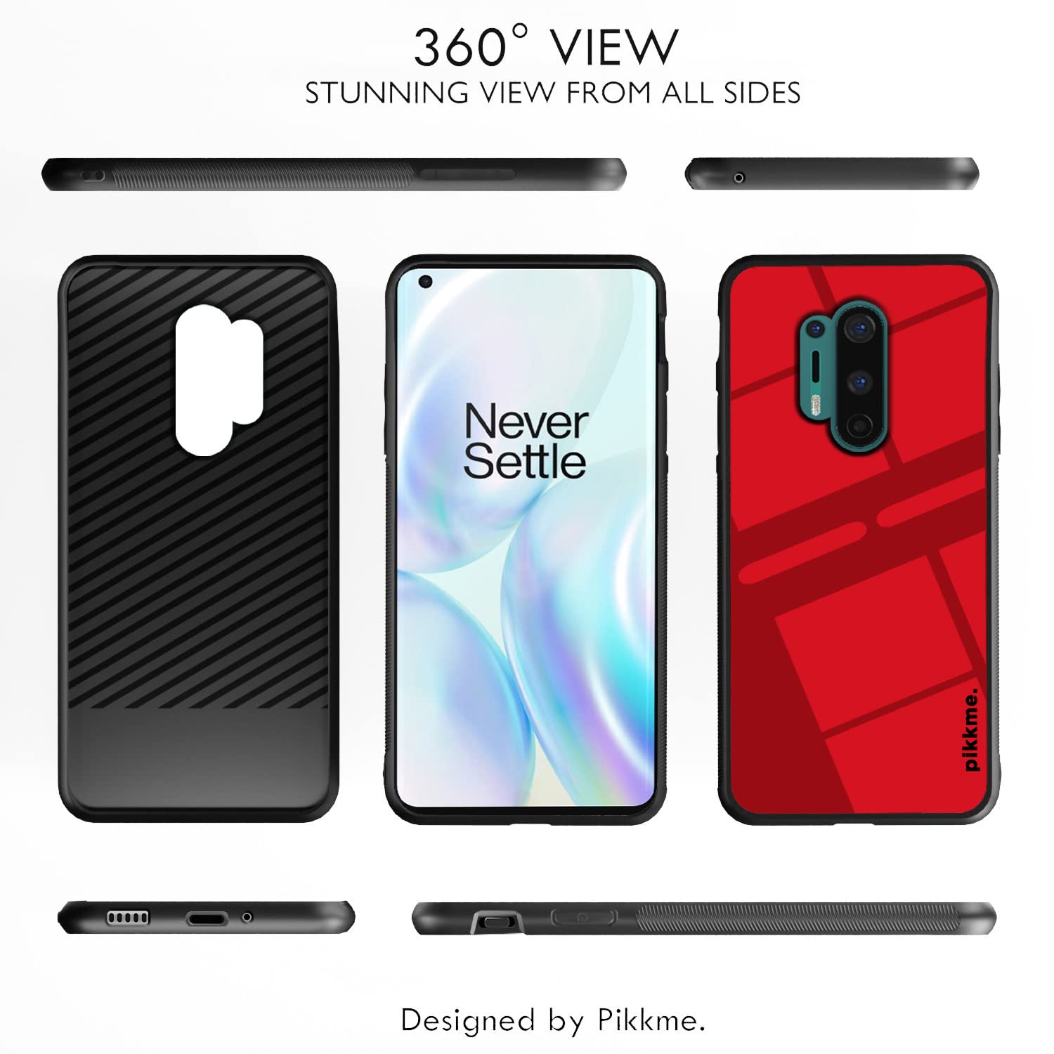 Pikkme Hybrid mobile back cover for OnePlus 8 Pro – photo 2
