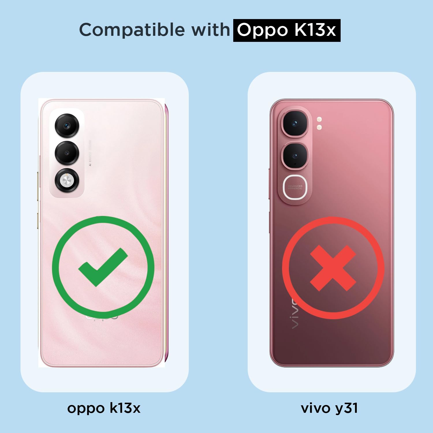 Pikkme Oppo K13x 5G/Realme C71/C75 5G/P3x 5G MagSafe transparent mag-safe mobile cover – photo 4