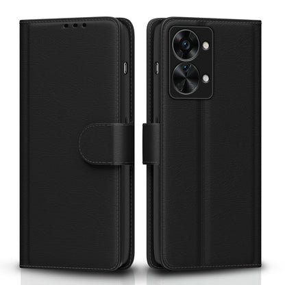 OnePlus Nord 2T 5 mobile flip cover in black by Pikkme