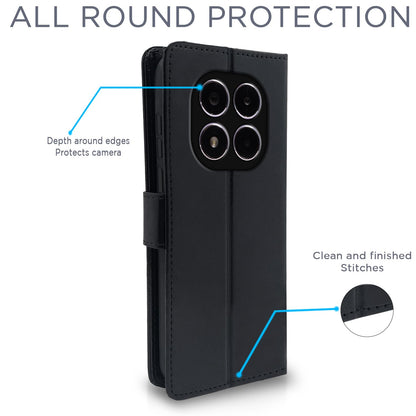 Pikkme black wallet flip cover for Redmi Note 14 Pro/Note 14 Pro Plus 5G – photo 4