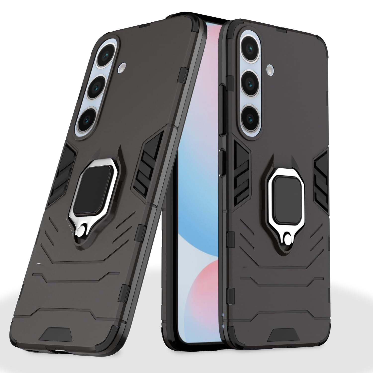 Samsung S24 FE 5G back cover in black by Pikkme