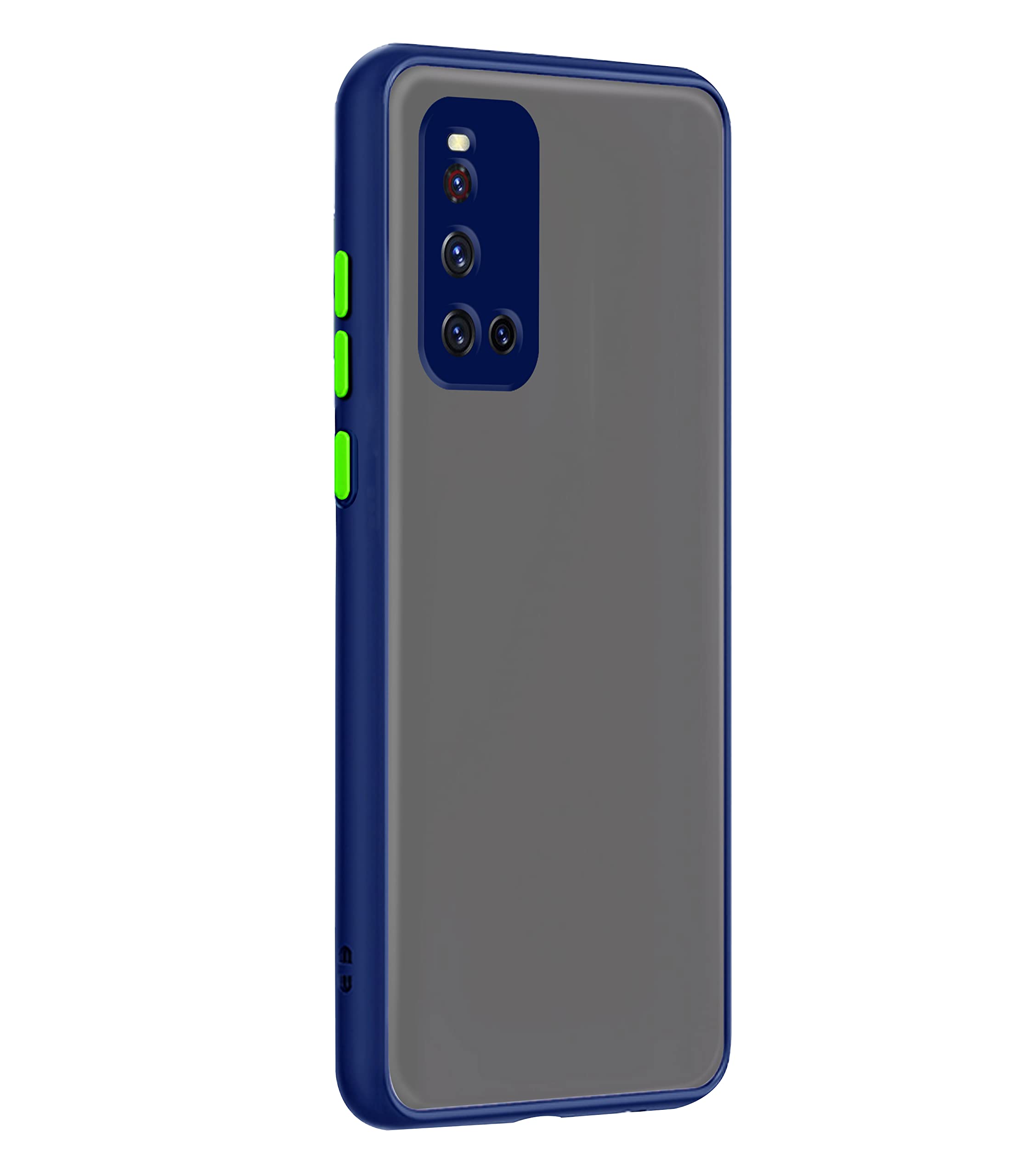 Vivo V19 Hybrid phone cover in blue by Pikkme – photo 6