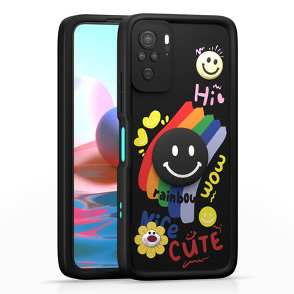 Black back cover for Redmi Note 10/Note 10s/Note 11 SE – Pikkme