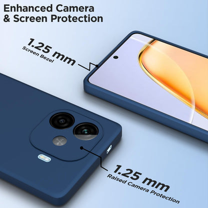iQOO Neo 10R/Z9 Turbo/Vivo Y200 GT 5G Matte mobile back cover in blue by Pikkme – photo 6