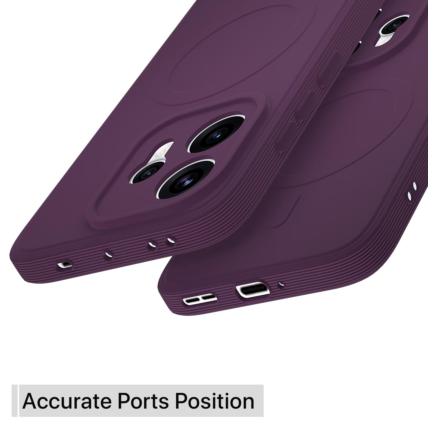 Oppo Reno 15 5G MagSafe mobile back cover in purple by Pikkme – photo 4