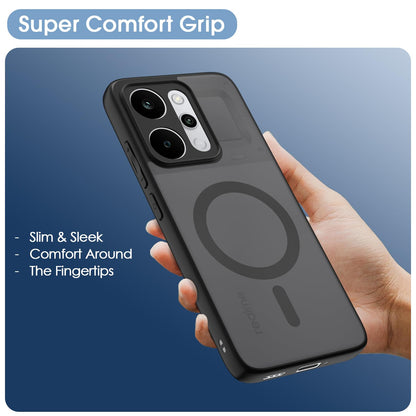 Realme P4 Power 5G mobile cover in black smoke mag-safe by Pikkme – photo 6