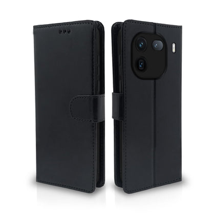 Black Wallet flip case for iQOO 12 5G – Pikkme