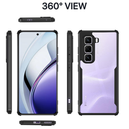 Infinix Hot 50 Pro Plus Clear phone cover in black by Pikkme – photo 3