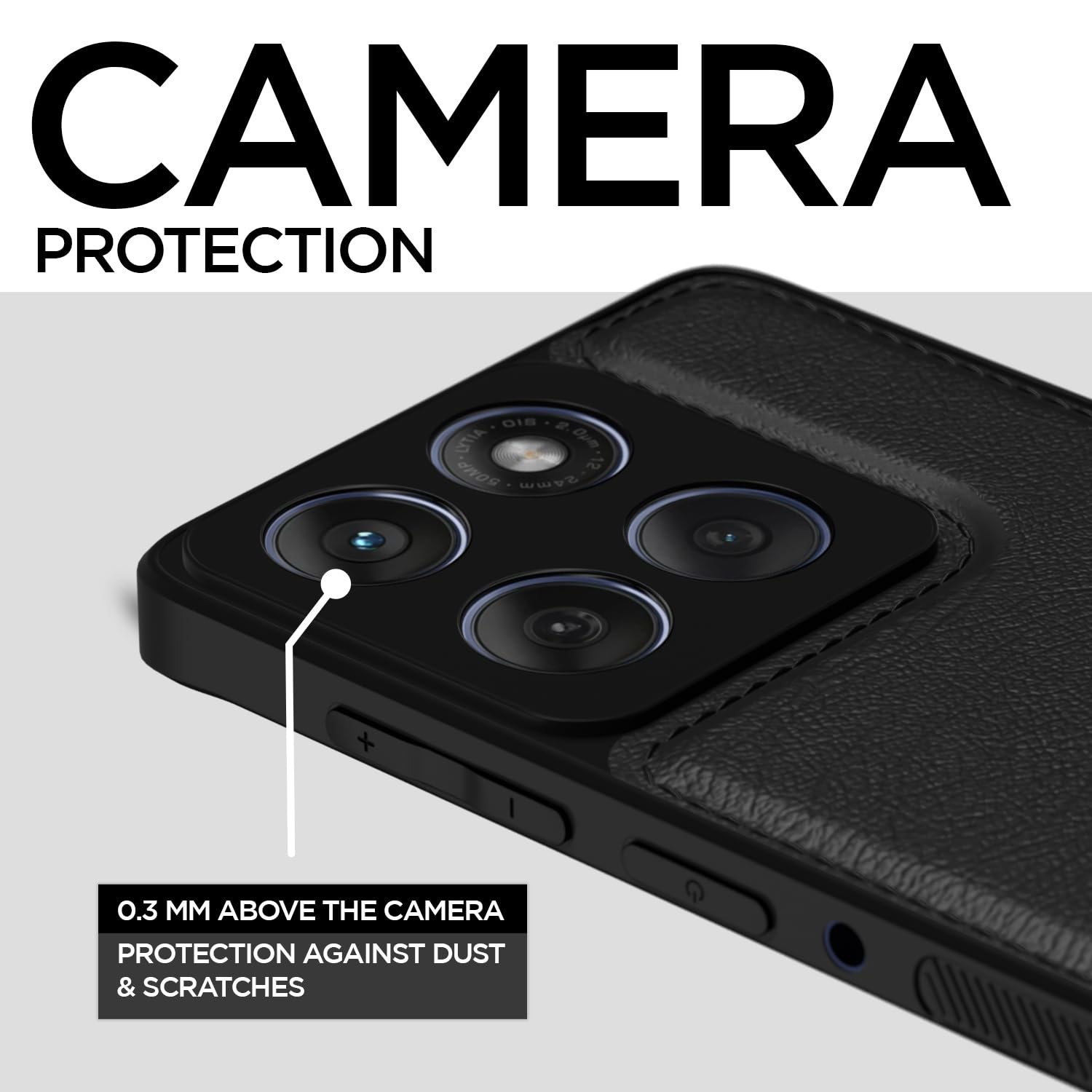 Pikkme Moto Edge 60/Edge 60 Fusion 5G black phone cover – photo 3