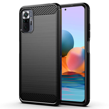 Redmi Note 10 Pro/Note 10 Pro Max mobile back cover in black by Pikkme