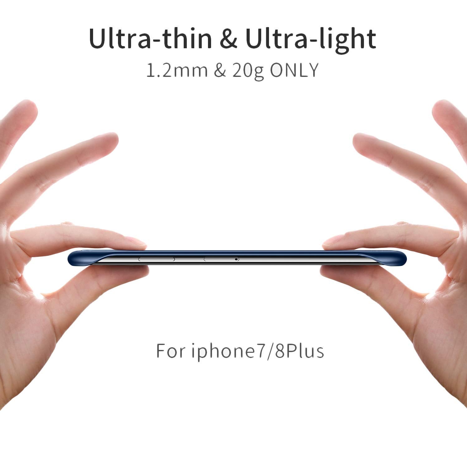 Blue mobile cover for iPhone 7 Plus/8 Plus – Pikkme – photo 2