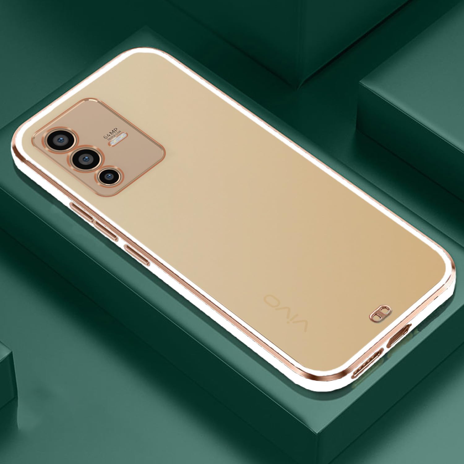 White Chrome back cover for Vivo V23 5G – Pikkme – photo 2