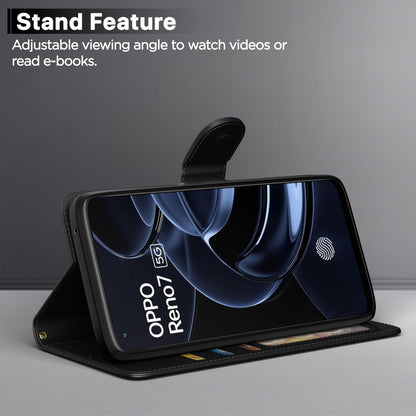 Pikkme Oppo Reno 7 5G black wallet flip cover – photo 3
