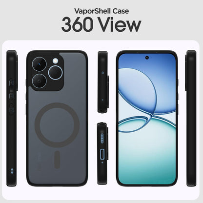 Realme 15T/Narzo 90 5G mobile back cover in black smoke mag-safe by Pikkme – photo 2