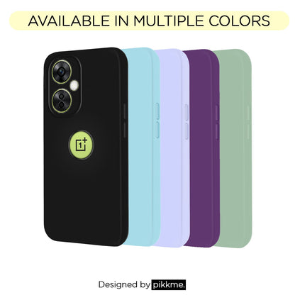 Pikkme black Soft Silicone mobile back cover for OnePlus Nord CE 3 Lite 5G – photo 2