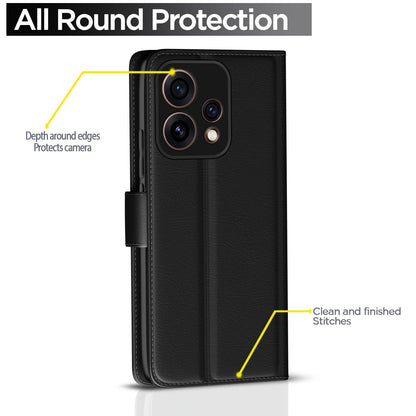 Pikkme Oppo Reno 15 5G black mobile flip cover – photo 4