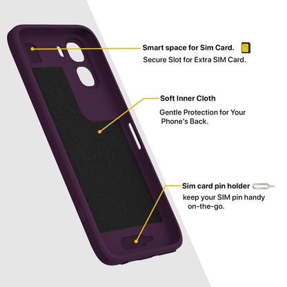 Pikkme purple MagSafe back cover for Oppo A6X 5G – photo 6
