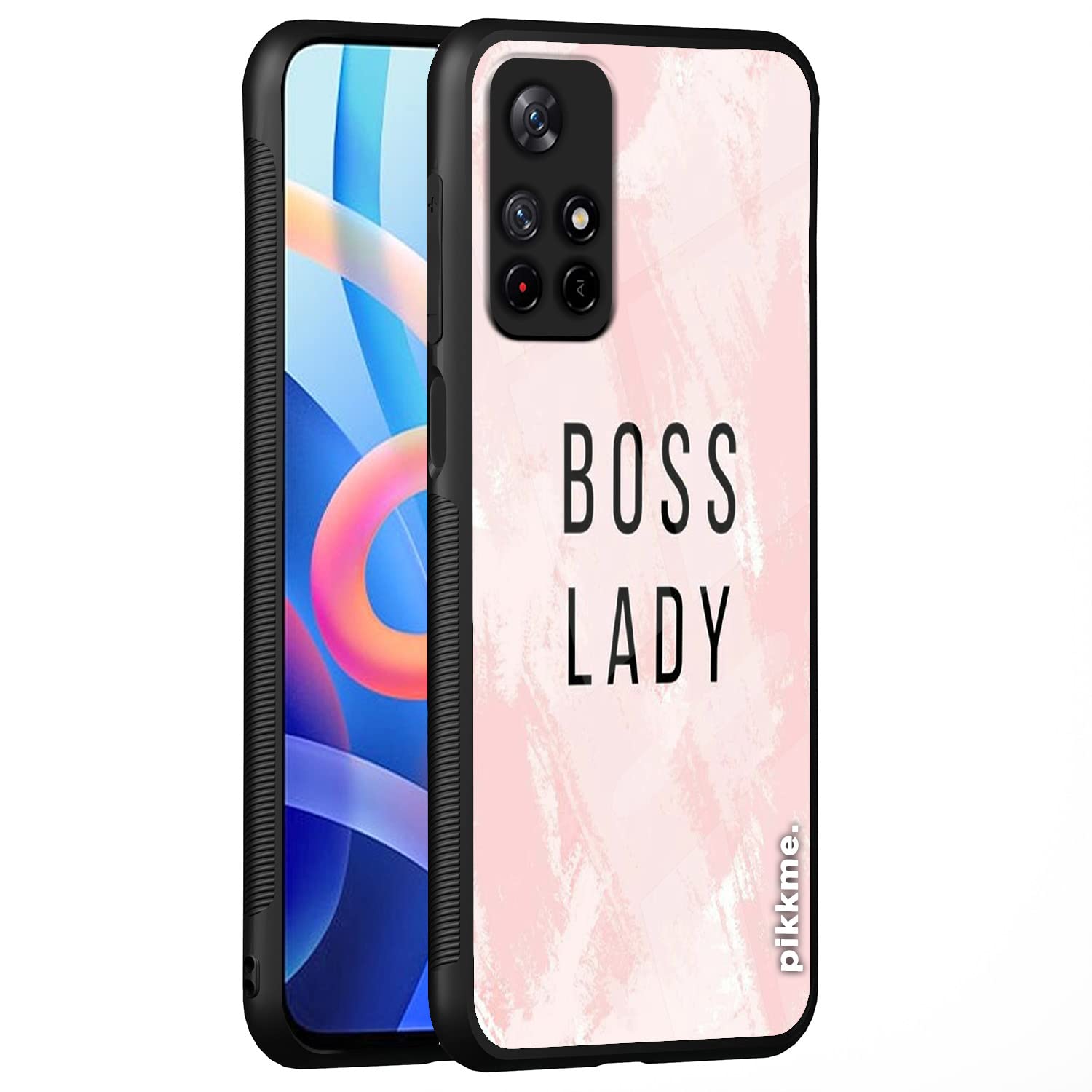 Pikkme Redmi Note 11T/Poco M4 Pro 5G Hybrid mobile back cover