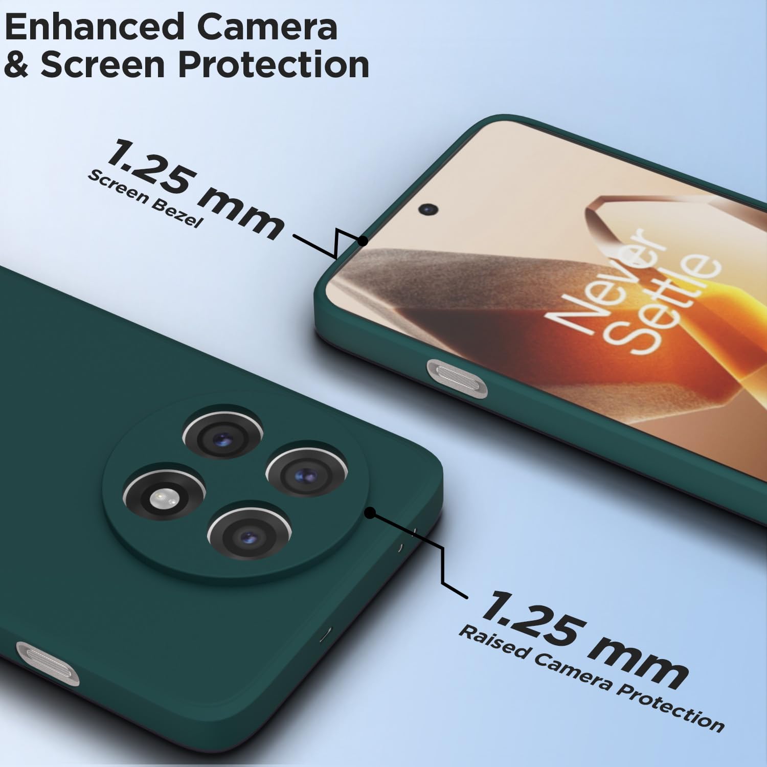 OnePlus 13R 5G mobile back cover in green by Pikkme – photo 2