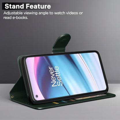 Green flip cover for OnePlus Nord CE 5G – Pikkme – photo 3