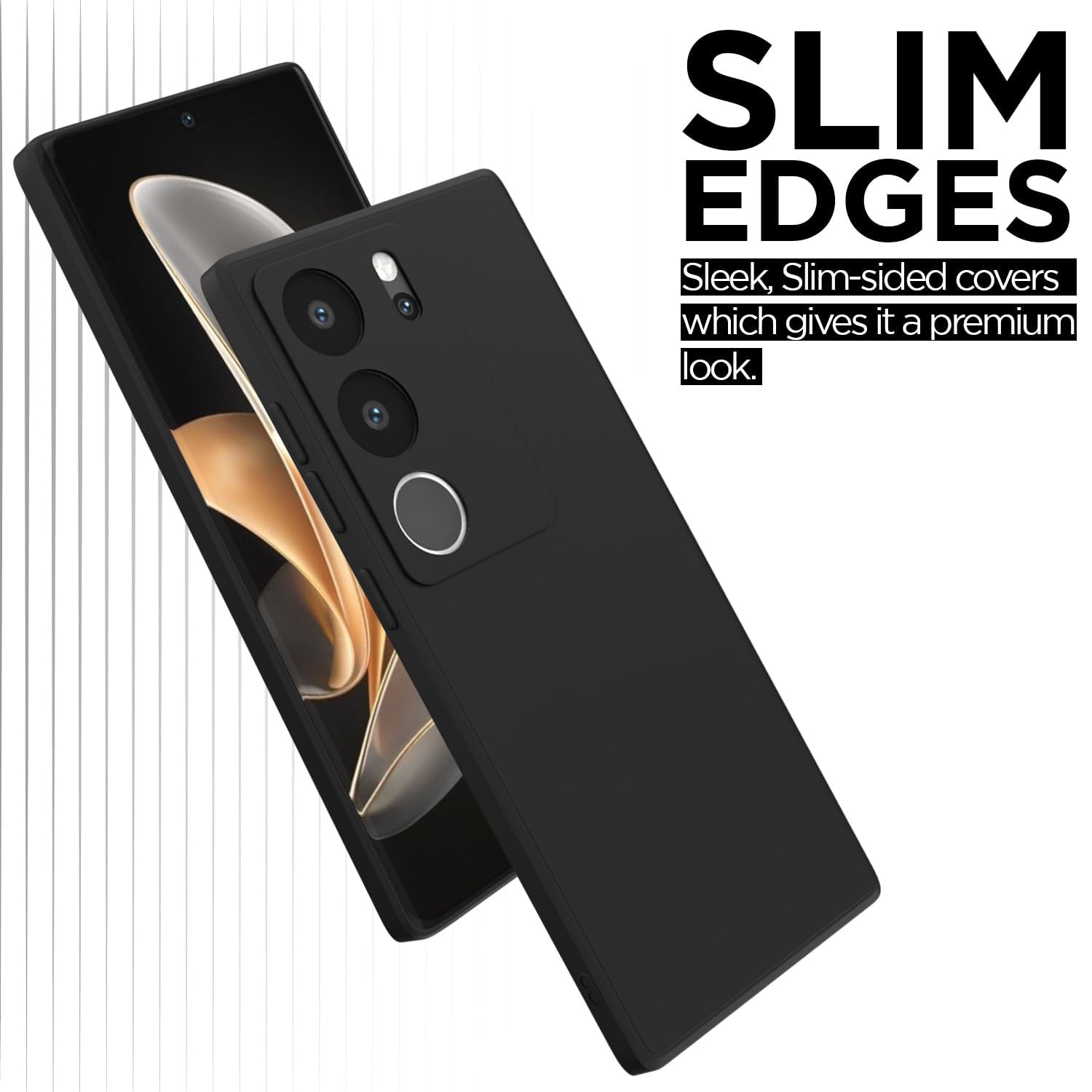 Pikkme Vivo V29/V29 Pro 5G black phone cover – photo 3