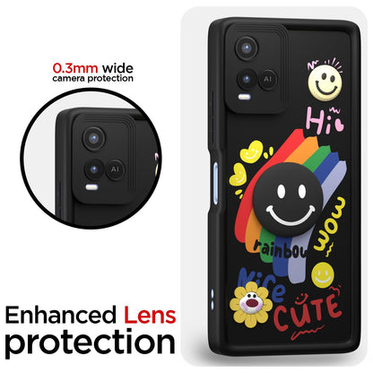 Pikkme Vivo Y21 2021/Y33s Soft Silicone black phone cover – photo 5