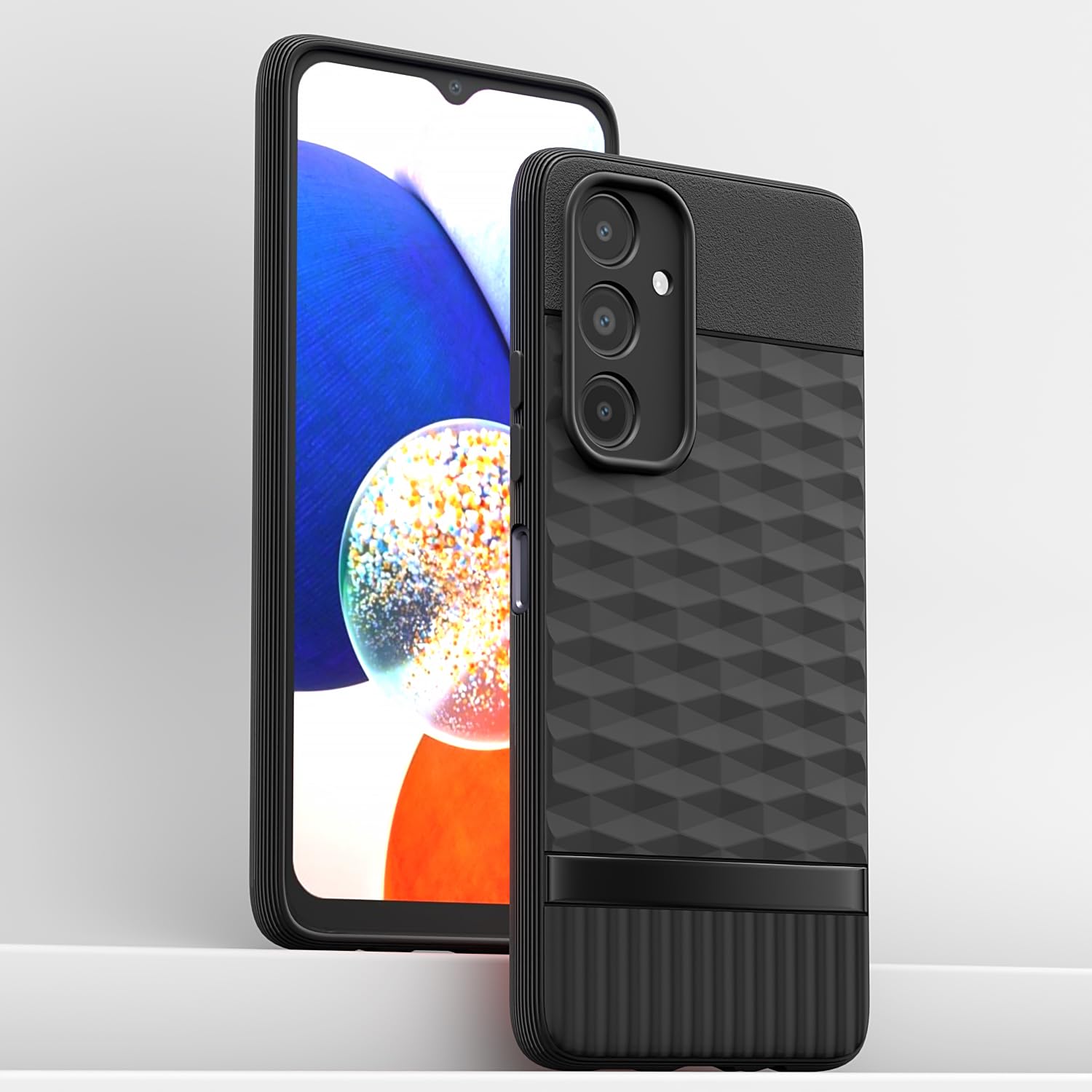 Pikkme Samsung Galaxy A14 5G  Gencase Back Cover (Black)