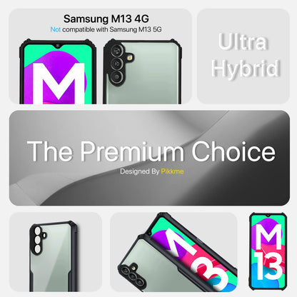 Samsung M13 4G phone cover in plastic, black by Pikkme – photo 4