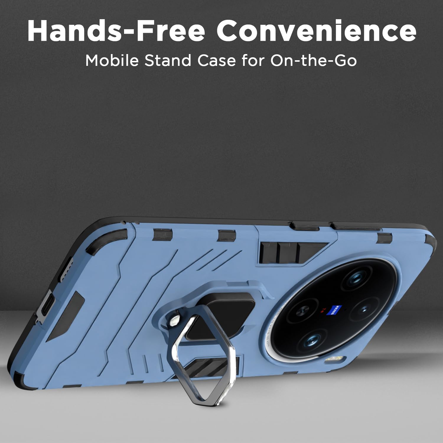 Blue phone cover for Vivo X100 Pro 5G – Pikkme – photo 6