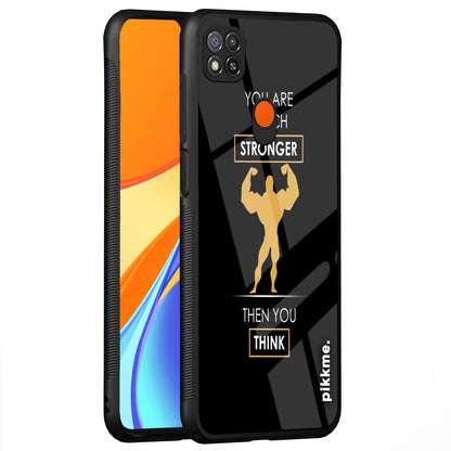 Pikkme Hybrid mobile back cover for Redmi 10A/9, Poco C31