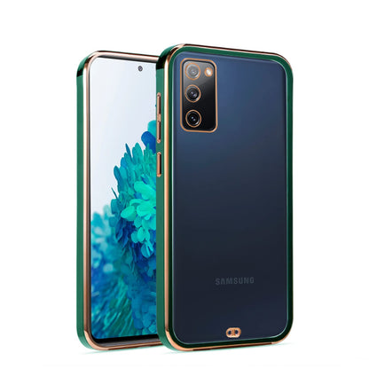 Samsung S20 FE Chrome back cover in green by Pikkme