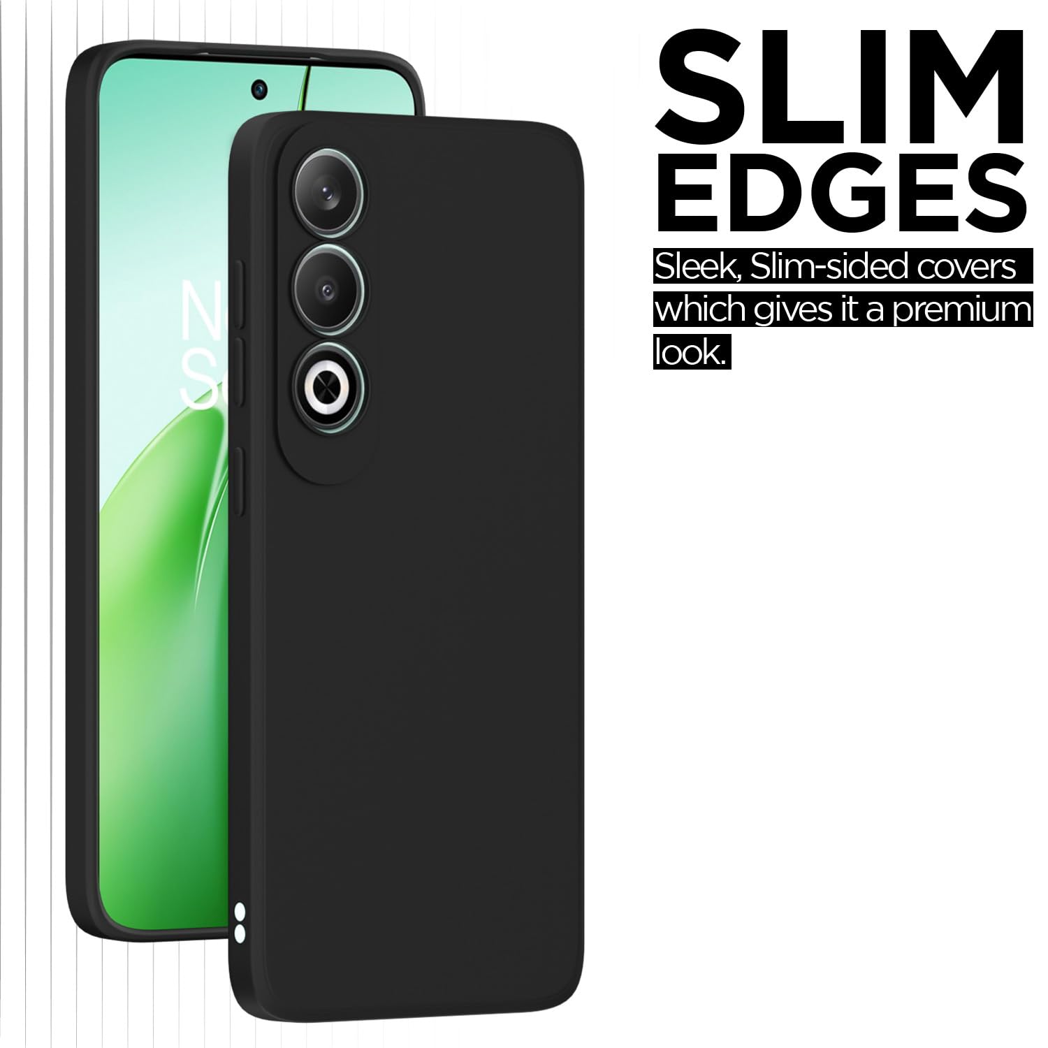 Pikkme OnePlus Nord Matte black mobile cover – photo 6