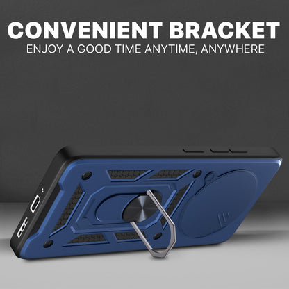 Pikkme Oppo F29 5G D10 Tough Armor Back Cover (Blue)