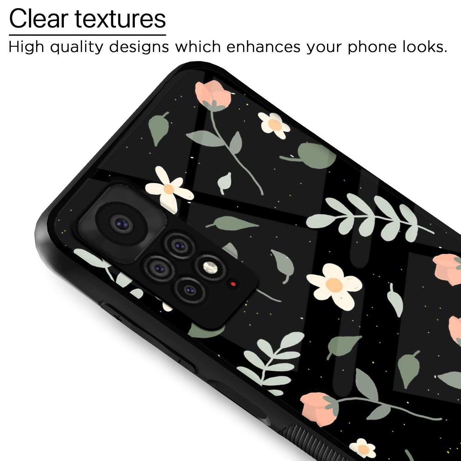 Redmi Note 11 Pro/Note 11 Pro Plus 5G Flower back cover by Pikkme – photo 4
