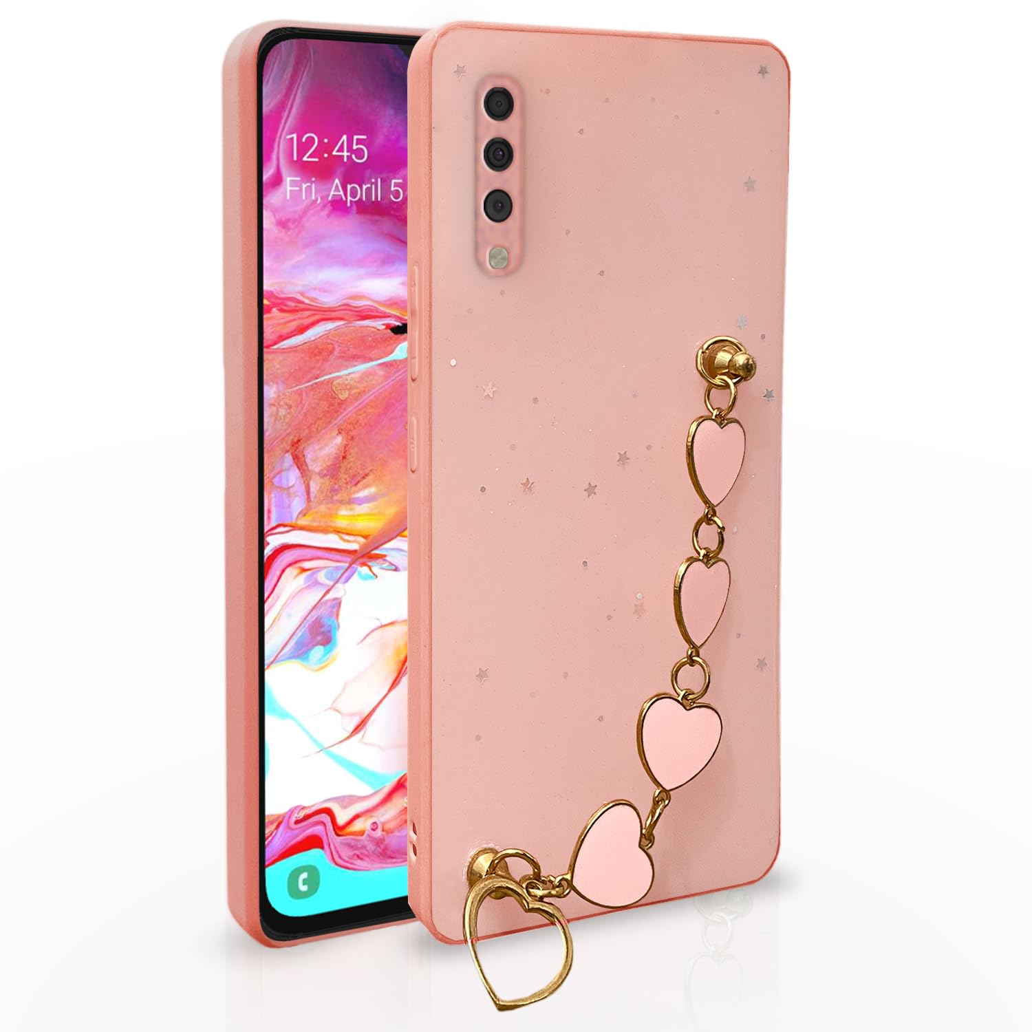 Pikkme pink back cover for Samsung A70/A70s