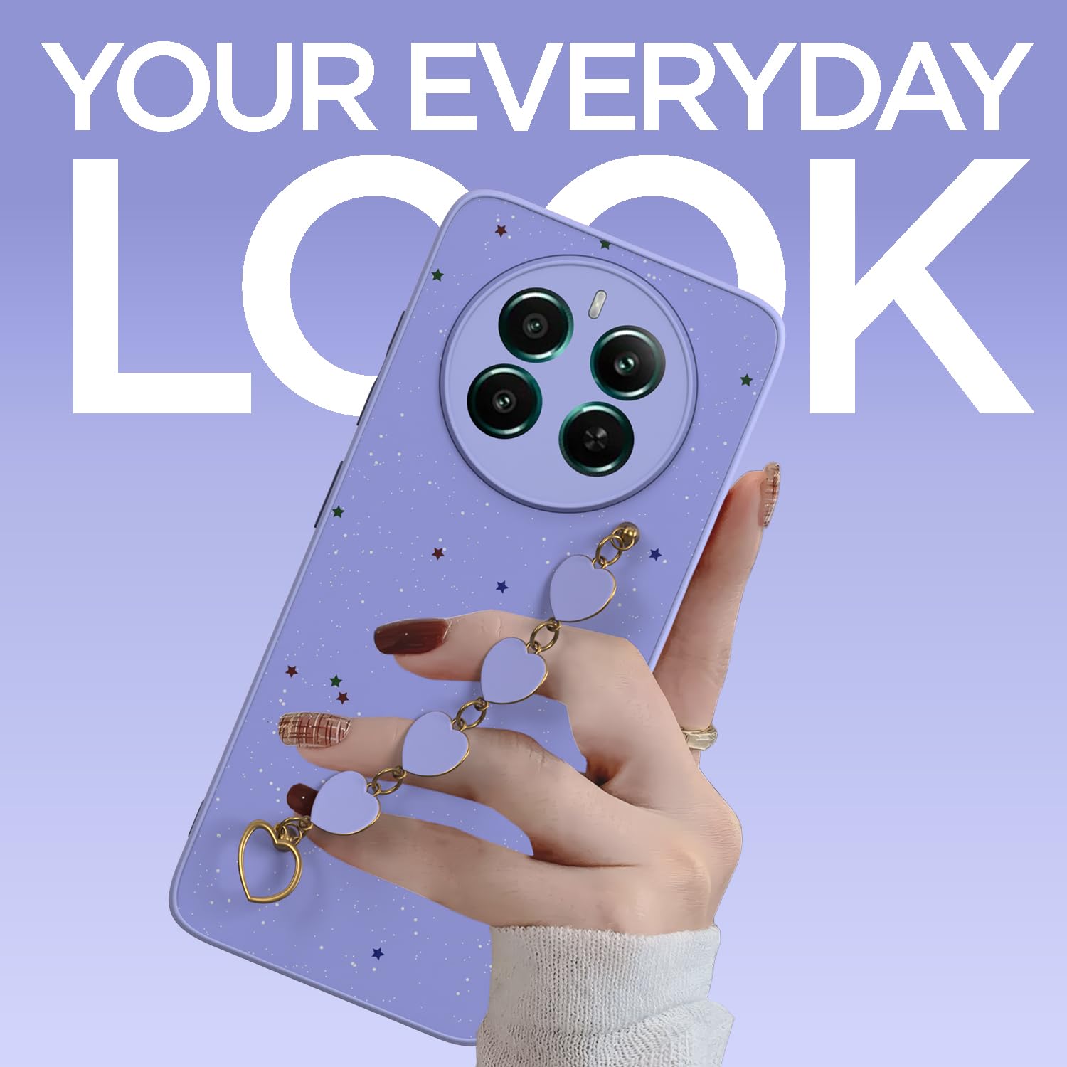 Realme 12 Plus/P1/Narzo 70/70 Pro 5G Chain mobile back cover in purple by Pikkme – photo 2