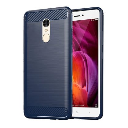 Pikkme blue Hybrid phone cover for Redmi Note 4