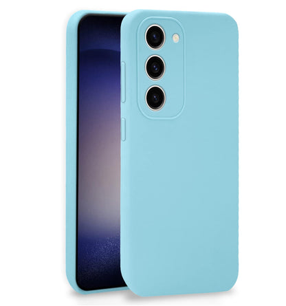 Samsung S23 Plus 5G back cover in lite blue by Pikkme