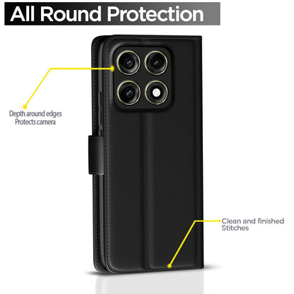 Pikkme black Wallet flip case for Moto Edge 70 Pro 5G – photo 4