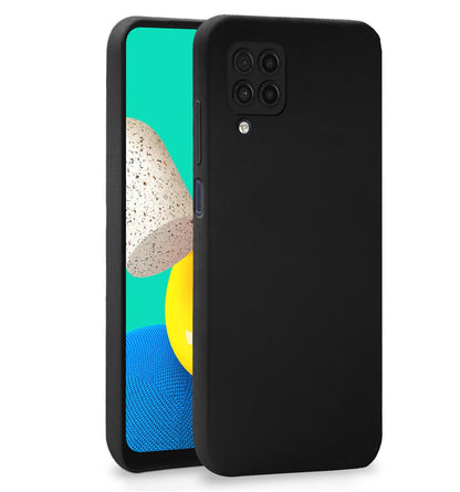 Pikkme Samsung M32 4G/M32 Prime/F22 4G black mobile back cover
