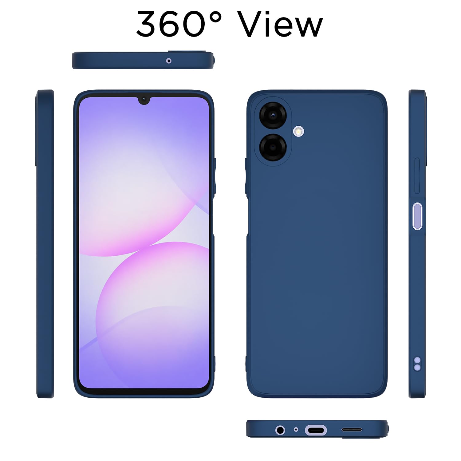 Pikkme Samsung F70e 5G/M07/F07/A07/A07 5G blue phone cover – photo 4