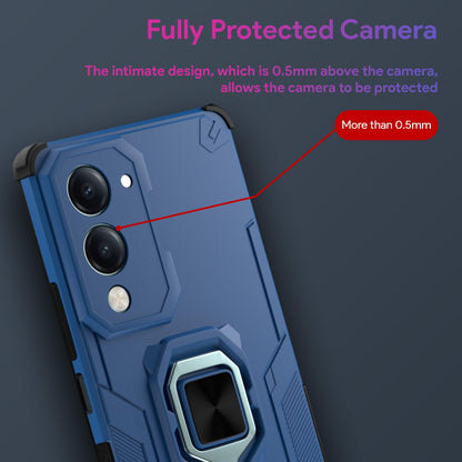 Pikkme blue back cover for iQOO Z10 Lite 5G/Vivo T4 Lite 5G/Y19 5G/Y19e/Y04 4G/Y29s 5G – photo 6